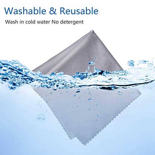 20 stuks brillendoekjes van microvezel voor brillen,brillenpoetsdoeken, microvezeldoeken, ebruikt voor het reinigen van… - Image 6