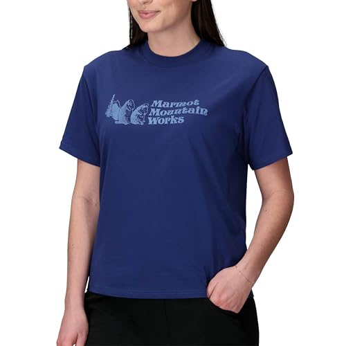 Marmot T-Shirt Mmw SS pour Femme mailles légères anti-frottements