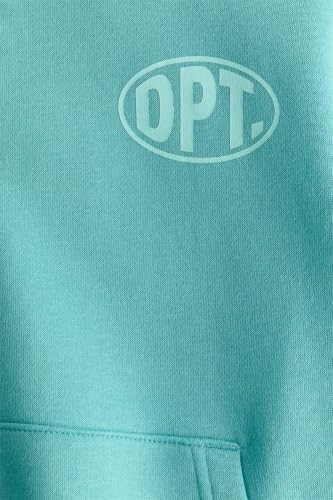 Image of Alan Jones Clothing Boys Oversize Hoodie with Placement Print | Full Sleeve Sweatshirt for Kids & Teens | Age 6-16 Years
