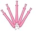 Funwill Disposable Anal Vaginal Applicator Sex Lubricant Injector Syringe Lube Tube Sex Aid Tools (10 Pack) (Pink)
