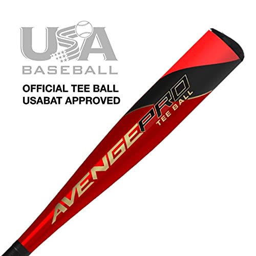 Axe Avenge Pro Usssa Tee Ball Baseball Bat, Red/Black, 26-15 #TOP3