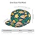 Fashionable Baseball Cap Dad Cap for Boys and Girls, Tropical Fish Art Adjustable Breathable Golf Cap Outwear
