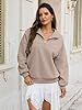 EasyGala Womens Oversized Quarter Zip Sweatshirts Fleece Half Zipper Pullover Tops Fall Fashion Outfits Clothes 2026 #3