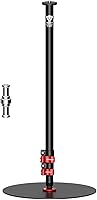 Vista 1 de IFOOTAGE Monopod de Base Redonda A300, Trípode Monopod de Cámara de 60", Soporte de Cámara de Estudio de Aluminio con Tornillo de 1/4" y 3/8