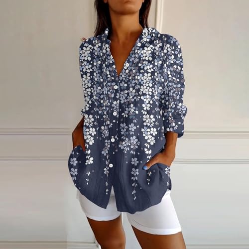 Oversized Long Sleeve Fashion Top Women's Run Summer V Neck T-Shirts Comfortable3