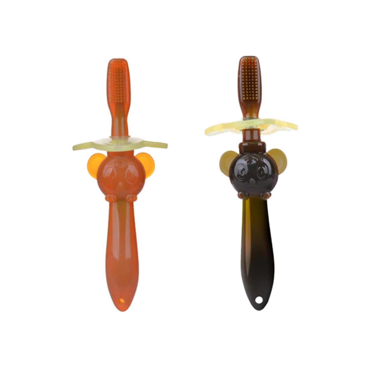 Healeved 3 Set Di Spazzolini Da in Per Bambini E Bambine Setole Morbide Spazzola Per L'addestramento Orale Delicata 2 Pezzi * 3