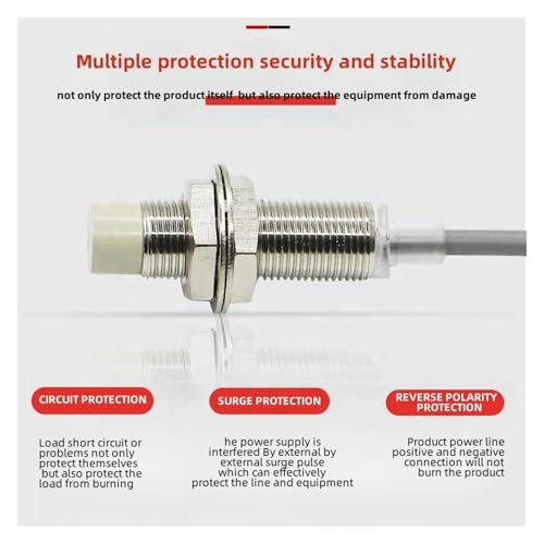 Capteur de proximité inductif M12 TR12-4DO haute précision