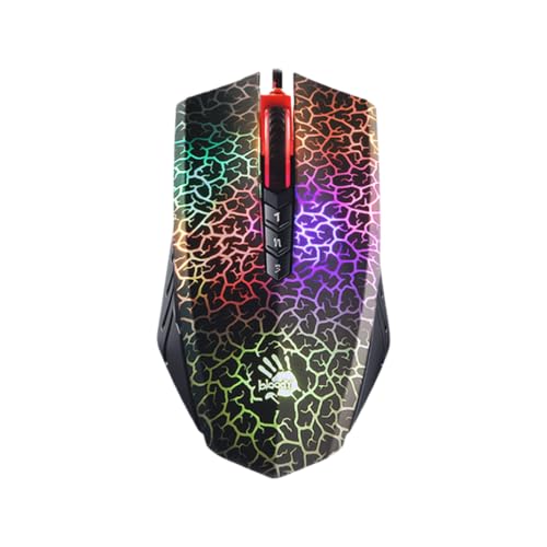 Bloody Optical Gaming Mouse with Light Strike (LK) Switch & Scroll - Fully Programmable and Advance Macros (A70 II)
