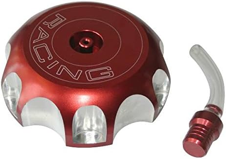 Miniatura 3 de JRL Tapa de Cubierta para Tanque de Combustible Compatible con Honda CRF 250R 250X 450X TRX 450R 400EX Motocicleta de Motor 2005-2010