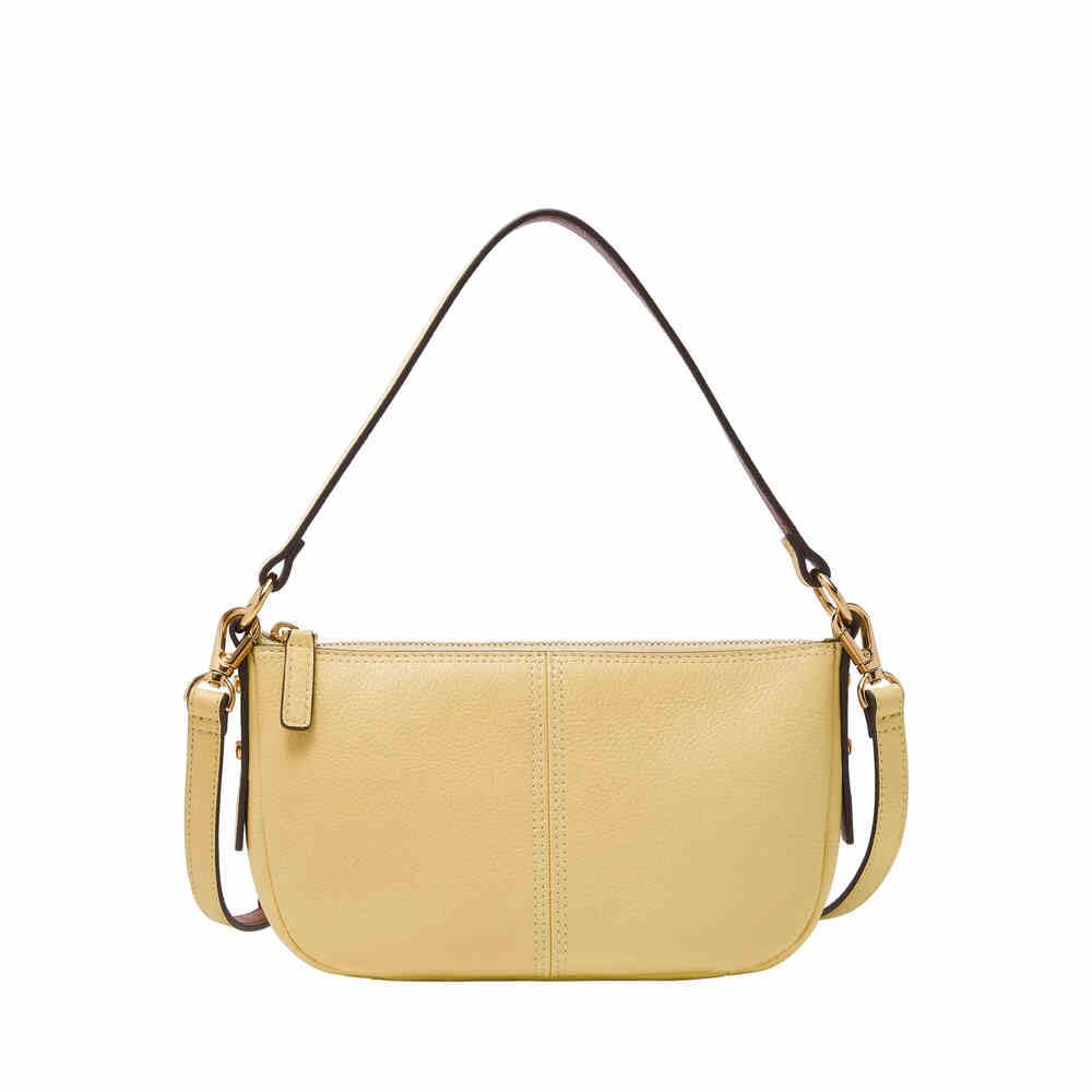 Fossil Jolie Brown Leather or Suede Crossbody bag for Women