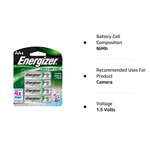 Energizer Rechargeable Aa Nimh Batteries #TOP1