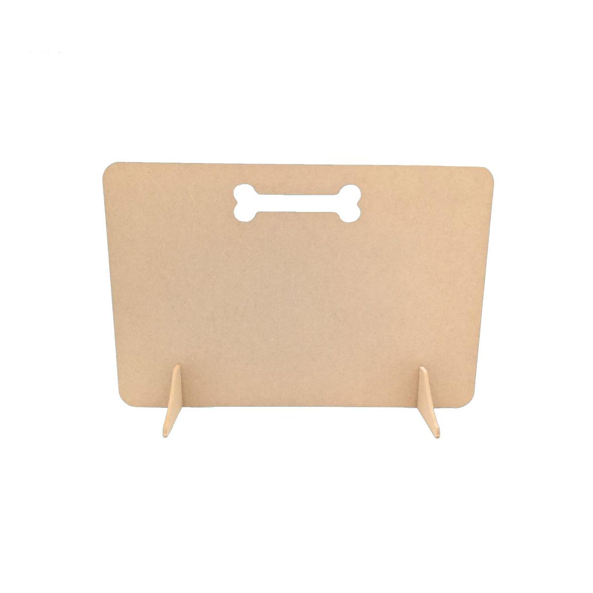 Sausage Stopper No Drill Screwless Portable Wooden Dog Gate - Patio & Stair Blocker for Puppies & Dogs (1, 40cm (H) x 60cm (W))
