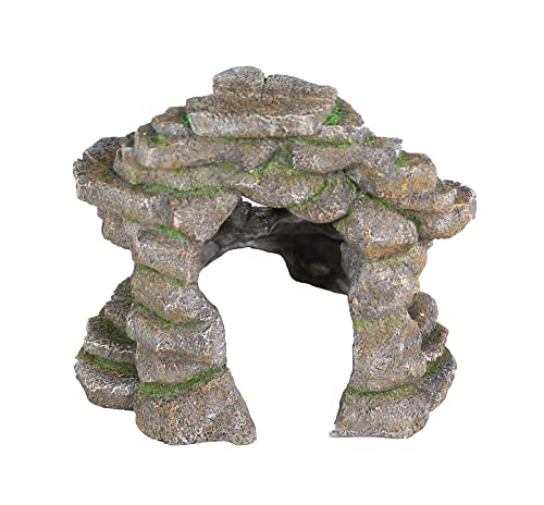 image for Penn-Plax Reptology Shale Scape Step Ledge & Cave Hideout – Decorati