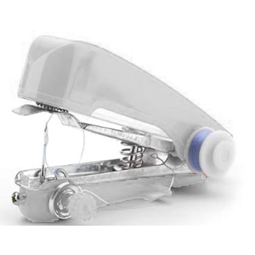 Generic Mini Herramienta de Coser Portátil, Máquina de Coser Compacta Compacta Ergonómica de Plástico de Acero Inoxidable para Viajar (WHITE) Generic Mini Herramienta de Coser Portátil, Máquina de Coser Compacta Compacta Ergonómica de Plástico de Acero Inoxidable para Viajar (WHITE)