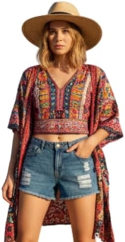 Short Jeans Feminino Casual com Barra Desfiada e Rasgos – Confort...