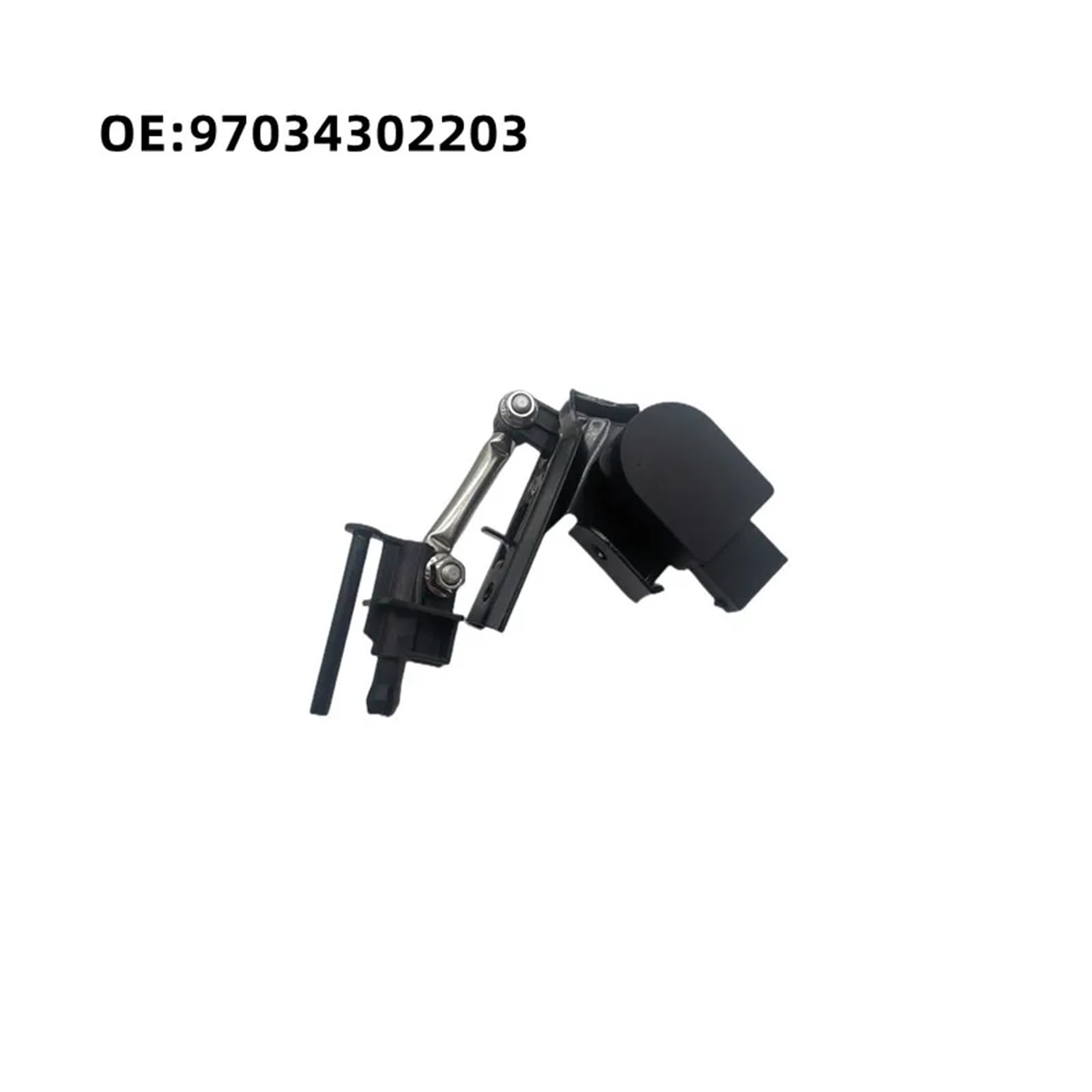 Sensor de nivelación de altura de suspensión neumática delantera izquierda y derecha 97034302103, compatible con PANAMERA FL 97034302203 (2010-2016)(97034302203)