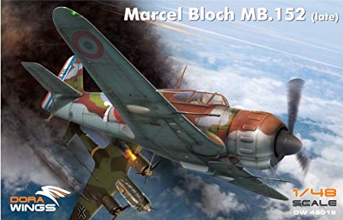 Marcel Bloch MB.152 maquette historique à peindre pour diorama militaire
