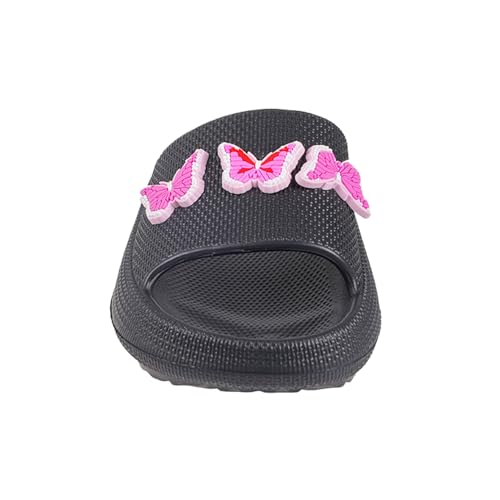 Foamwalk Girls' Slide Sandals – Kids Platform Slippers, Comfy Slipper Slide Sandals for Girls (Little Kid/Big Kid)4