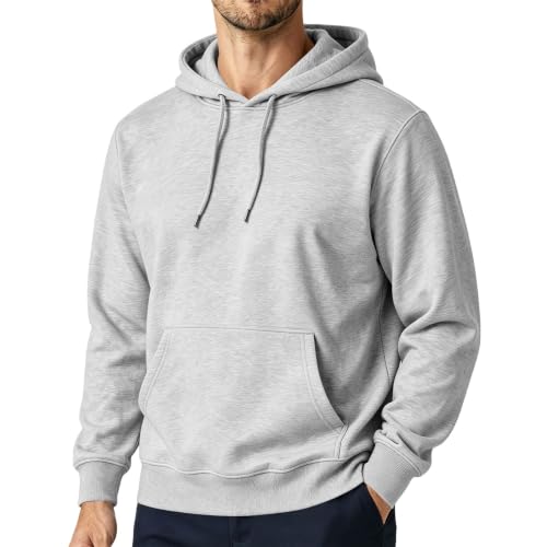 Graphic Hoodies for Men Big and Tall Basic Fit Fleece Comfy Hoodie - image 2