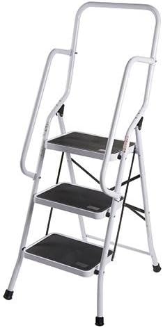 Easy Life Three-Step Multipurpose Ladder With Safety Support Rails