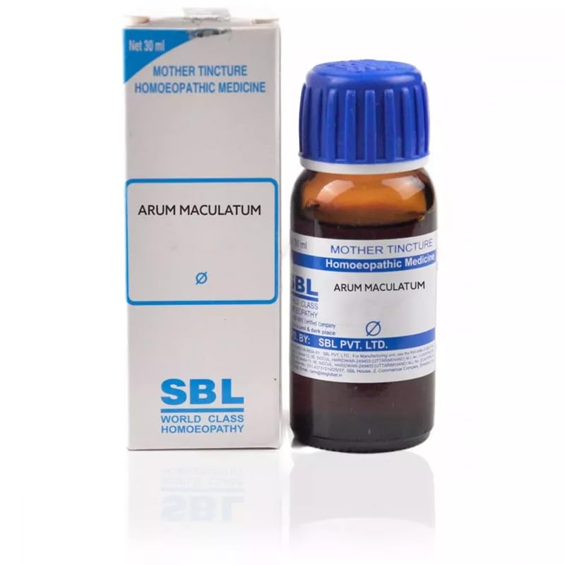 SBL Homeopathic Arum Maculatum Mother Tincture 1X (Q) (30ml) - by Pharmazenix