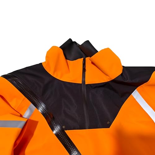 Lorange men\'s Drysuit 3 layer waterproof Breathable Kayak drysuit For Kayaking Rafting Canoeing Paddling SUP Surfing Fishing (Lorange, XXL) - Thumbnail 6