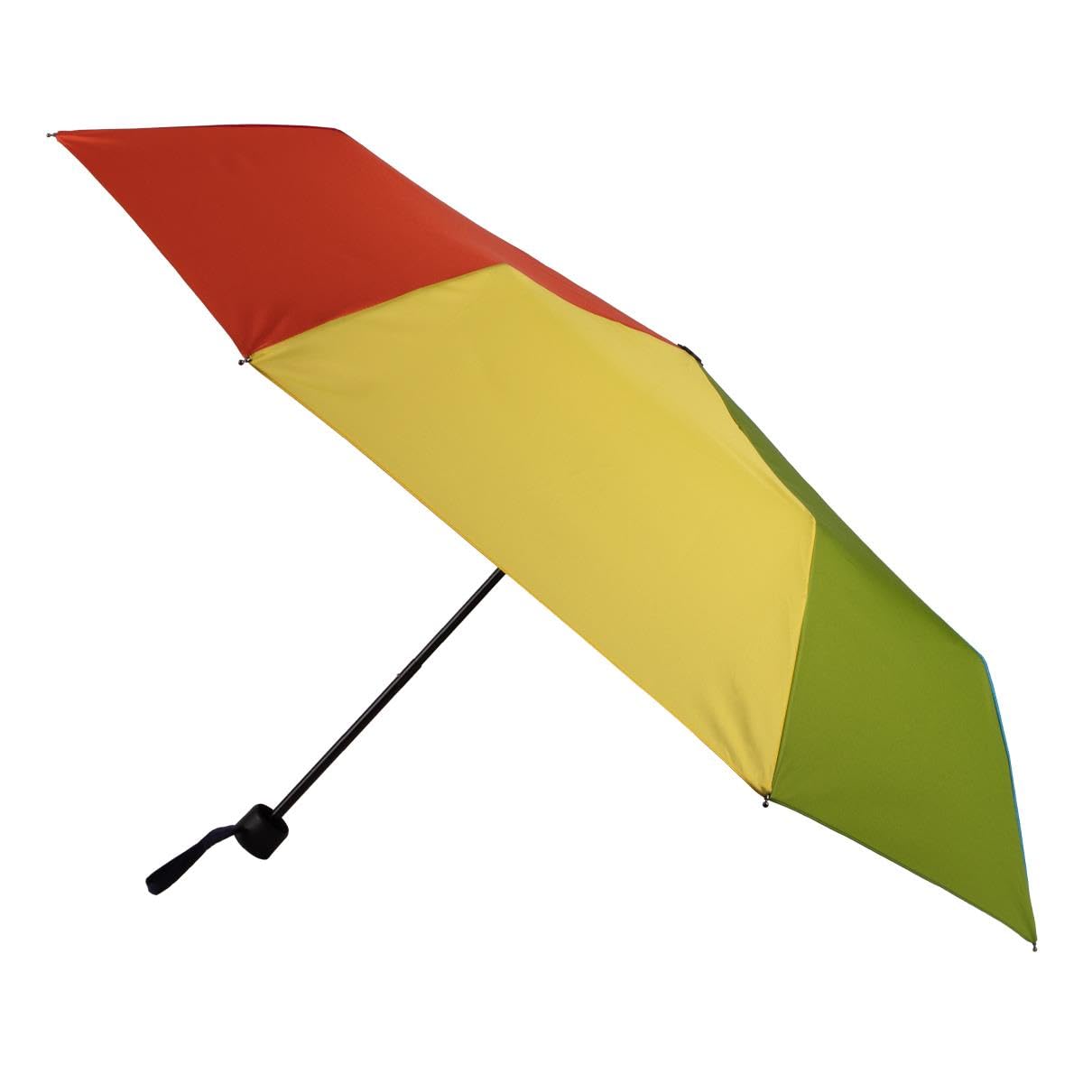 Totes Women's Multicoloured Uv Eco-Brella® Supermini Multi Gore Rainbow Print Umbrella