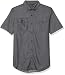 Burnside Men's Patheon Short Sleeve Woven Shirt