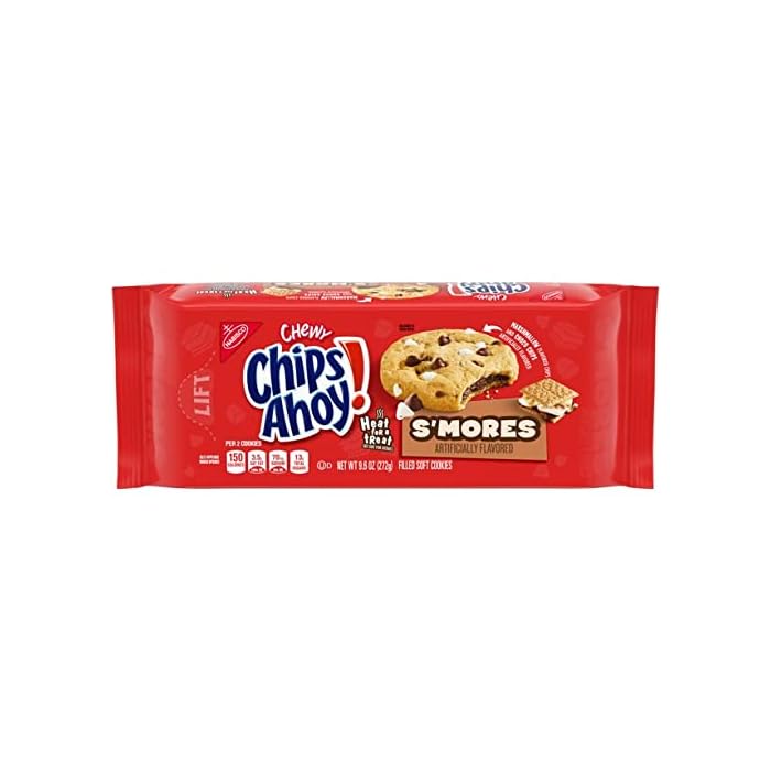 Buy Chips Ahoy! S’Mores Chewy Filled Soft Cookies with Marshmallow