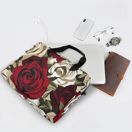 Bolso Bandolera para Laptop con Diseño Floral miniatura 5