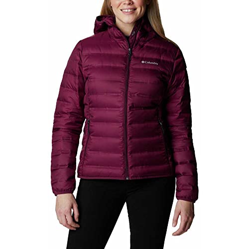 Columbia Lake 22 Down Hooded Jacket Chaqueta, Marionberry, Large para Mujer