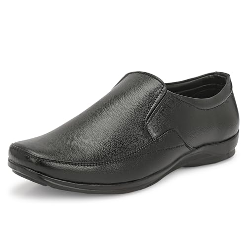 Image of Centrino Men's Formal Shoe | Cushioned Insole Comfortable Shoes | Trendy & Classic Design | Durable TPR Sole Footwear (8112)