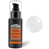 Beard Growth Oil, Beard Growth Serum, 60ML Naturally Powerful, Full, Thick, Masculine Facial Hair Treatment for Men, Beard Oil for Men Growth, Grow A Thicker Beard Fast, Beard Oil for Beard Growth
