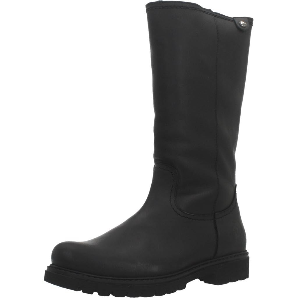 Panama Jack Bambina Damen Schlupfstiefel | Winterstiefel, Schwarz, Wasserabweisend, Damen, Schuhe