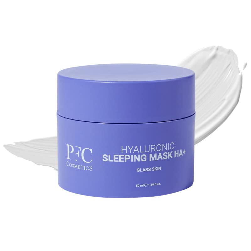 PFC Cosmetics - Crema de Noche con Ácido Hialurónico. 50ml. Antiedad. Crema Antiarrugas. Reparadora y Regeneradora.Hiper Nutritiva. Efecto Rellenador y Maxima Hidratación que Aporta Luminosidad.