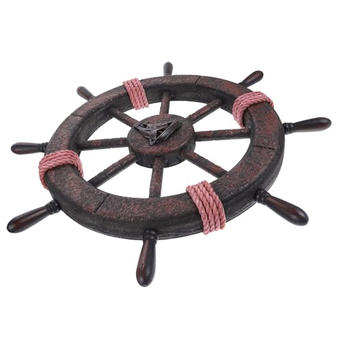 Déco murale nautique plage avec cette barre de bateau de 45cm
