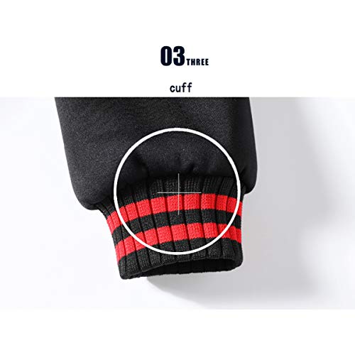 Seidarise Men's Sherpa Lined Hooded Fleece Sweatshirt Hoodies Cardigan for Men4