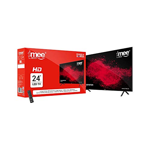 Image of imee 60 cm (24 Inches) HD Ready LED TV MEE-24N (Black) (2021 Model)