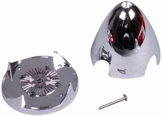 18 FMS P51 V2 1100mm RC Airplane Hobby Model Plane Aircraft Spinner, Metal, For FMS P51 V2, P-51 Dago Red, Adults, Hobbyists, Unisex