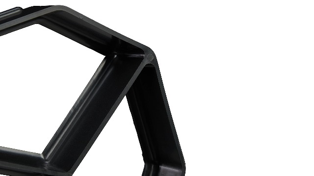 4 Stampi Per Cemento 35x35cm - Forme Per Vialetti Da Giardino, Pavimentazione Esterna, Nero - Foto 4