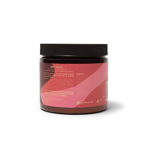 Miniatura 2 de As I Am Long And Luxe Granada y Maracuyá 16 onzas crema acondicionador limpiador GroWash