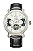 Imagen de SURVAN WatchDesigner Reloj mecánico automático de Esqueleto con Espejo de Cristal de Zafiro para Hombres con Caja de Acero Inoxidable chapada en Oro de 18 Quilates con Correa de Cuero Genuino
