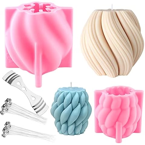 BANTI Candle Mold de Silicona 3D Cover