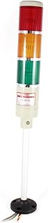 Ruilogod DC 24V 5W rojo verde color amarillo señal industrial luz de la luz