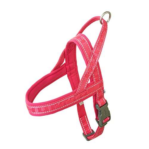 Hurtta Pettorina per cani ecologica casual, rubino, 71-81,3 cm