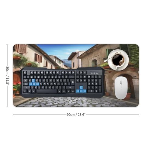 Italian Town Street Desk Pad impermeable para escritorio miniatura 2