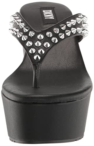 DKNY Women's Tina Stud Platform Wedge2