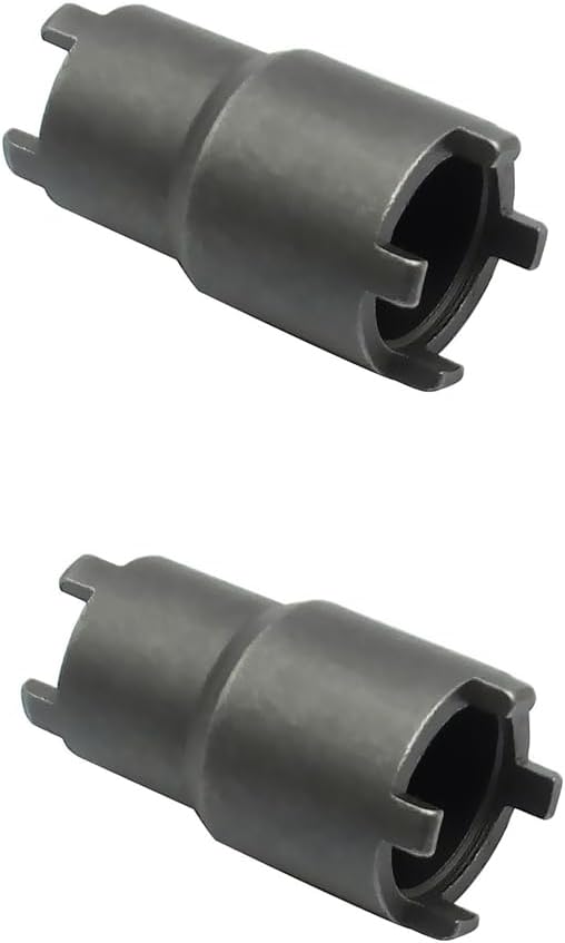 2 pcs 20mm 24mm Lock Nut Removal Tool Clutch Remover 4-Pin Spanner Socket Wrench for Honda Motorcycle ATV Dirt Bike