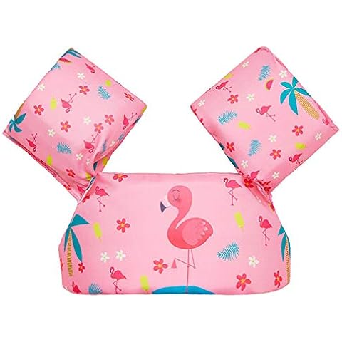 Kids Swim Vest Toddler Swimming Arm Bands, Buoyancy Aid Swim Training Safety Float Vest Non-Slip Swimming Aid for Boys Girls 2-6 Years 14-25kg Cover