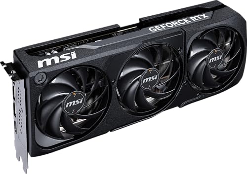 Image of MSI Gaming RTX 5070 TI 16G Shadow 3X OC Graphics Card (16GB GDDR7, 256-bit, Extreme Performance: 2497 MHz, DisplayPort x3 2.1a, HDMI 2.1b, NVIDIA Blackwell Architecture)